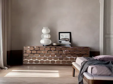 HONEY NIGHT - Wood veneer chest of drawers by Tonin Casa - view 2